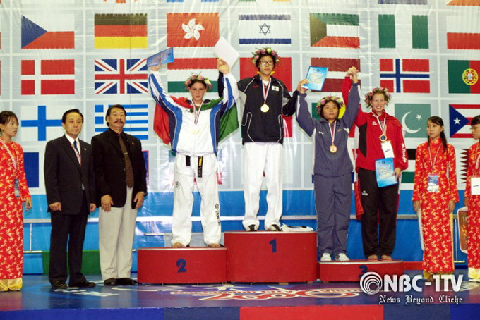 2006년 7월 24일, 이규석 아시아태권도연맹 선임부회장이 이베트남 호찌민 세계청소년태권도선수권대회에 참석한 모습.