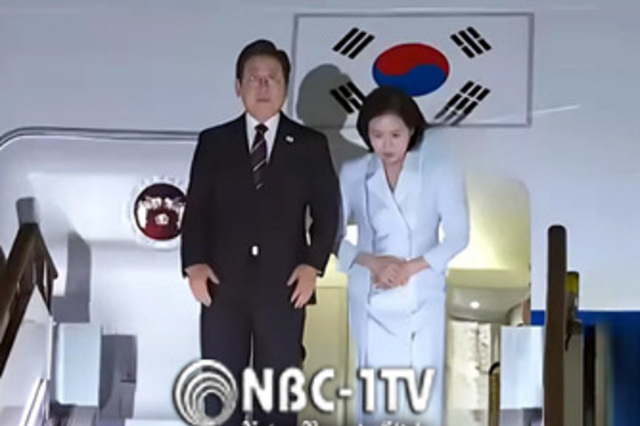 이재명 대통령, G7 정상회의 참석후 서울공항 귀국