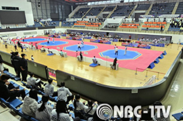 제106회 전국체육대회 태권도경기장 '이모저모'