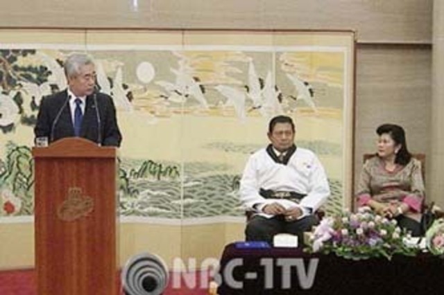 [재방송] 유도요노 인도네시아 대통령, 경희대 방문