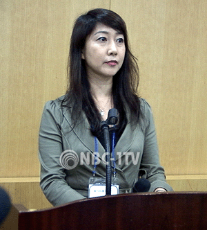 소견 밝히는 사카모토 사장