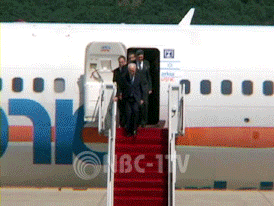 [방송]시몬 페레스 이스라엘 대통령 서울공항 통해 방한