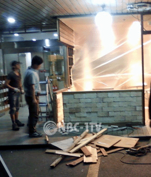 NBC-1TV 상주 빌딩, 테러 방불케한 급발진 사고