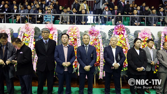 6일 오전 11시 국기원 중앙수련장에서 열린 ‘제17·18대 국기원장 이·취임식' 이모저모