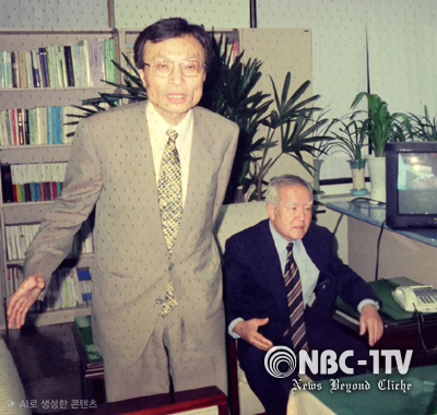 1995년 6월, 민선 1기 서울시장에 출마했던 조순 서울시장 캠프에서의 고인